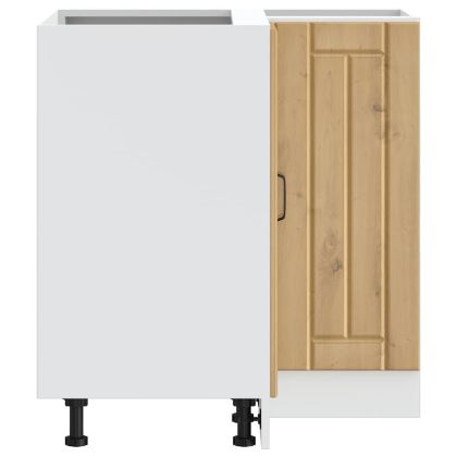 Кухненски ъглов шкаф Lucca, дъб артизан, инженерно дърво