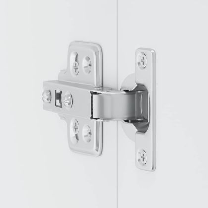 Кухненски стенен шкаф Lucca, бял, инженерно дърво