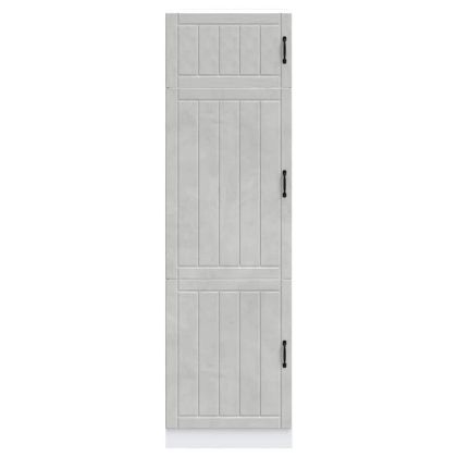 Кухненски шкаф Lucca, бетонно сив, инженерно дърво