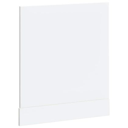 Панел за миялна машина, Lucca, бял гланц, инженерно дърво