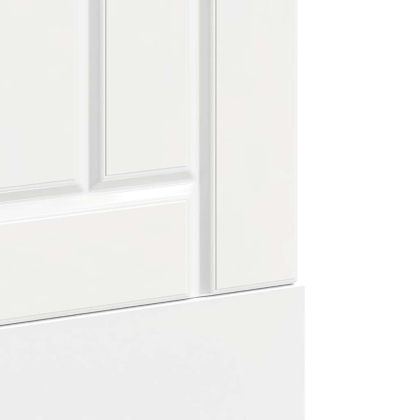 Панел за миялна машина, Lucca, бял гланц, инженерно дърво