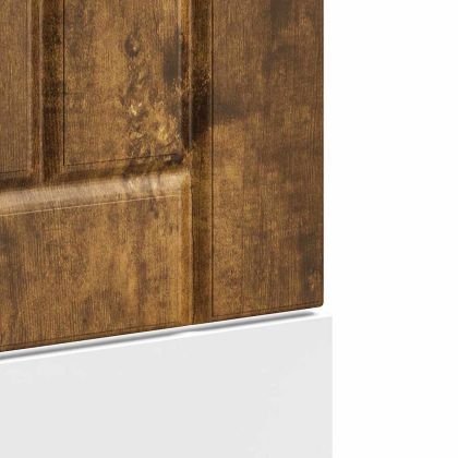 Панел за миялна машина, Lucca, опушен дъб, инженерно дърво