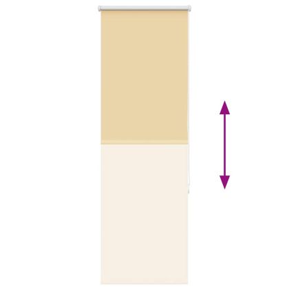 Ролкова щора Blackout Бежова 40x150 cm Ширина на плата 35,7 cm