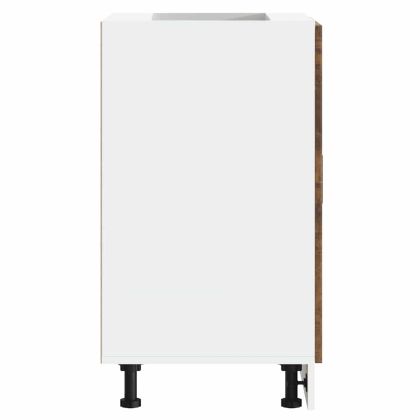 Кухненски шкаф Porto, опушен дъб, инженерно дърво