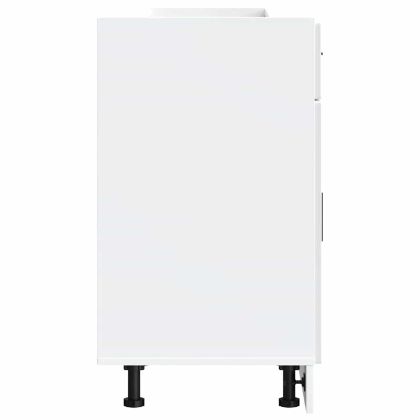 Кухненски шкаф Porto, бял гланц, инженерно дърво