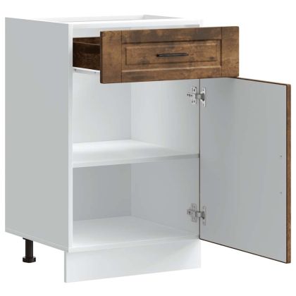 Кухненски шкаф Porto, опушен дъб, инженерно дърво