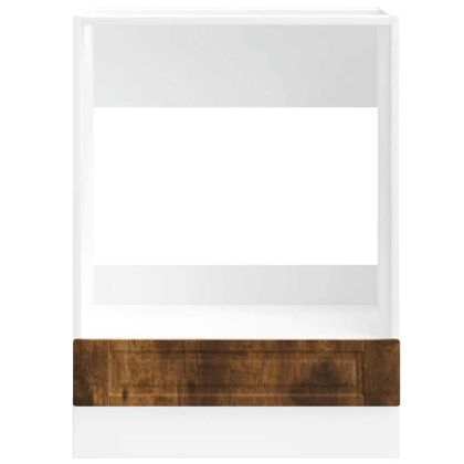 Шкаф за фурна, Porto, опушен дъб, инженерно дърво