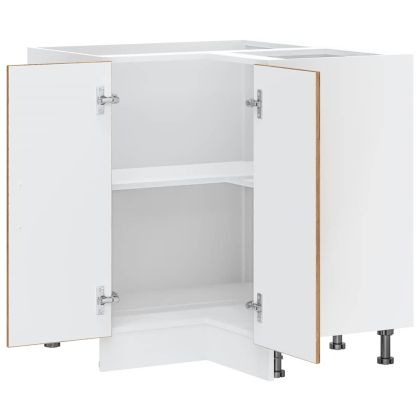 Кухненски ъглов шкаф Porto, старо дърво, инженерно дърво