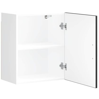 Кухненски стенни шкафове 2 бр Porto, черен, инженерно дърво