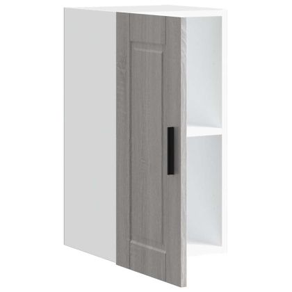 Кухненски стенен шкаф Porto, сив сонома, инженерно дърво