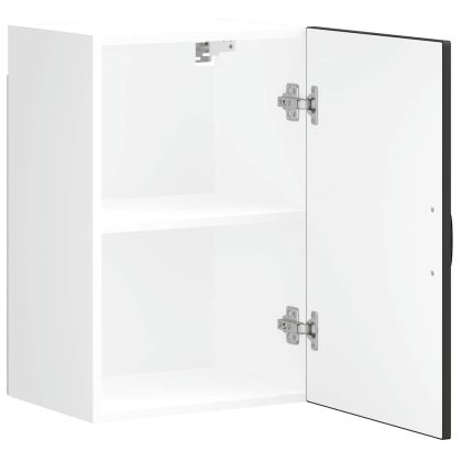 Кухненски стенен шкаф Porto, черен, инженерно дърво