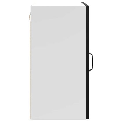 Кухненски стенен шкаф Porto, черен, инженерно дърво