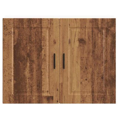 Кухненски стенен шкаф Porto, старо дърво, инженерно дърво