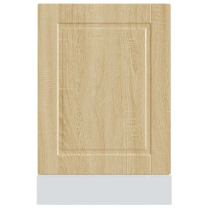 Панел за съдомиялна машина, Porto, дъб сонома, инженерно дърво