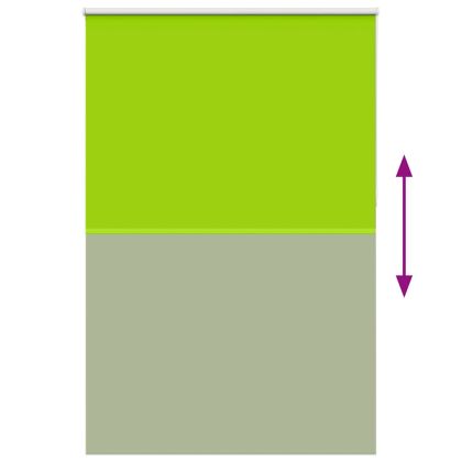 Ролкова щора Blackout Зелени листа 160x230 cm Ширина на плата