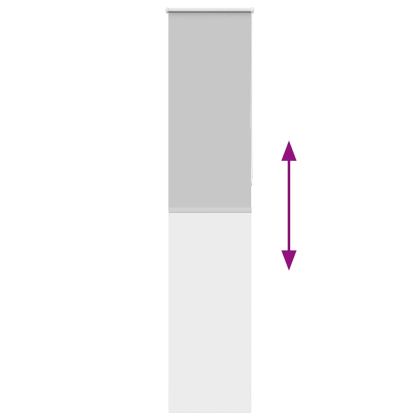 Ролкова щора Blackout Светло сиво 50x210 cm Ширина на плата