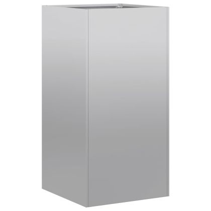 Кашпа, 40x40x80 см, поцинкована стомана