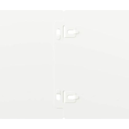 Краища за тревни площи 50 бр. бели студено валцувана стомана