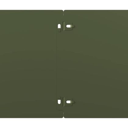 Краища за тревни площи 30 бр. маслиненозелени 20x103 cm