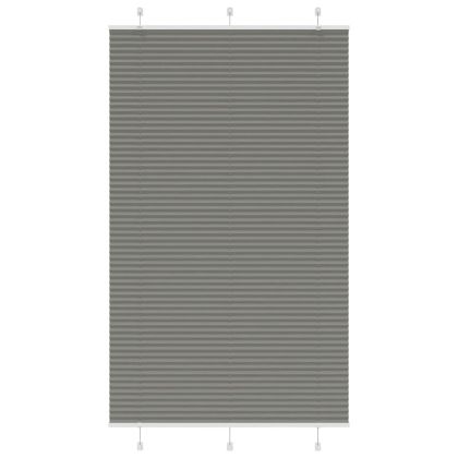Плисирана щора Антрацит 120x200 cm Ширина на плата 119,4 cm