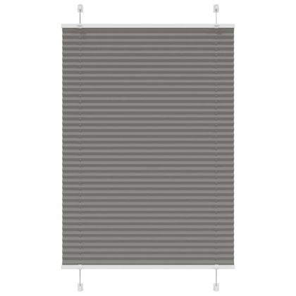 Плисирана щора Антрацит 85x150 cm Ширина на плата 84,4 cm