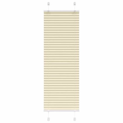 Плисирана щора Cream 50x100 cm Ширина на плата 49,4 cm