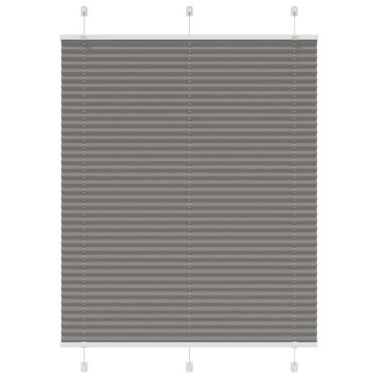 Плисирана щора Антрацит 110x150 cm Ширина на плата 109,4 cm