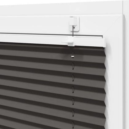 Плисирана щора черна 80x150 cm Ширина на плата 79,4 cm