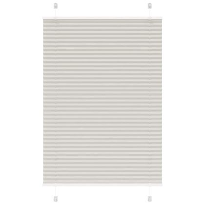 Плисирана щора Светло сиво 85x150 cm Ширина на плата 84,4 cm