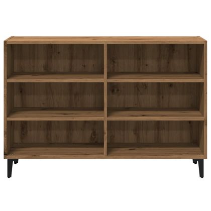 Сайдборд, дъб артизан, 103,5x35x70 см, инженерно дърво