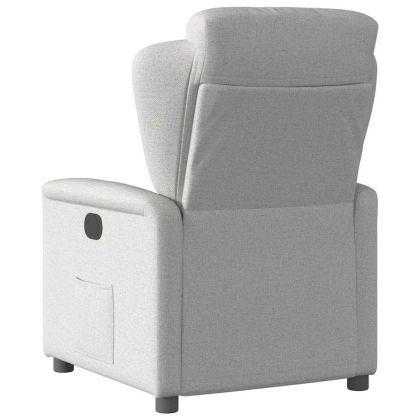 Recliner Chair Cloud Grey Fabric