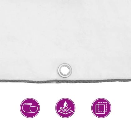 Прозрачен брезент с капси 3х8 м Полиетилен