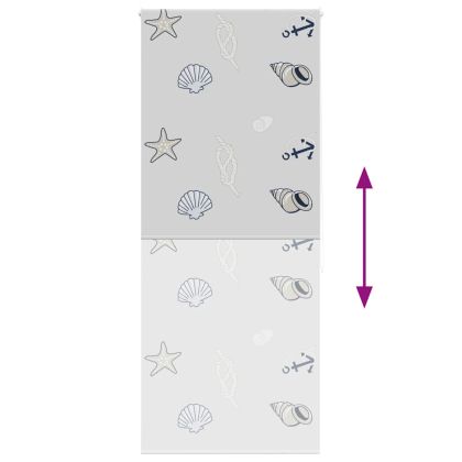Ролетна щора за баня 90x240 см Ширина на плата 86 см