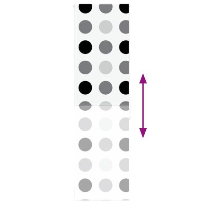 Ролетна щора за баня 70x240 см Ширина на плата 66 см