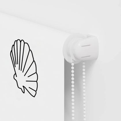 Ролетна щора за баня 90x240 см Ширина на плата 86 см