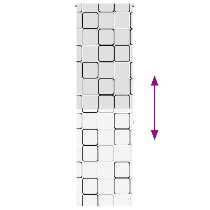 Ролетна щора за баня 60x240 см Ширина на плата 56 см