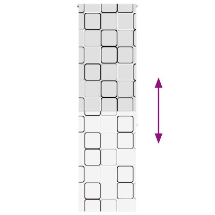 Ролетна щора за баня 80x240 см Ширина на плата 76 см