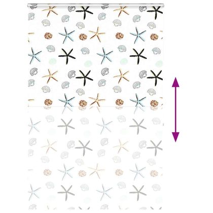 Ролетна щора за душ с касета 150x240 см Ширина на плата 146 см