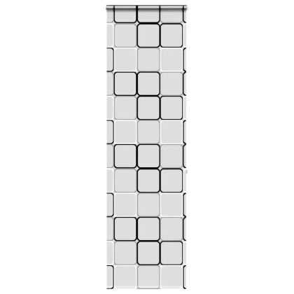 Ролетна щора за душ с касета 70x240 см Ширина на плата 66 см