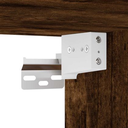 Висящ шкаф "Рига" опушен дъб 40x29,5x60 см Инженерно дърво