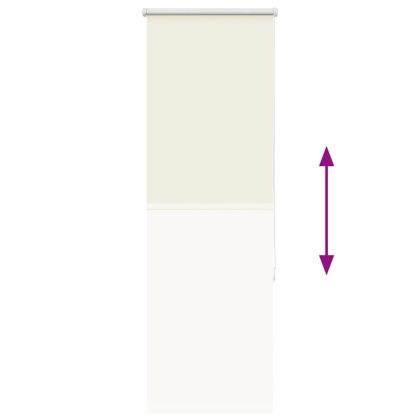 Ролкова щора белезникав 40x130 см Ширина на плата 35,7 см
