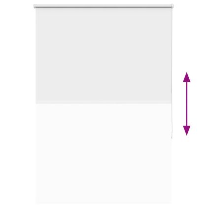 Ролкова щора Blackout бял 105x175 см Ширина на плата 100,7 см