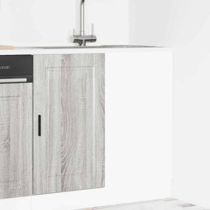 Кухненски шкаф Porto, сив сонома, инженерна дървесина