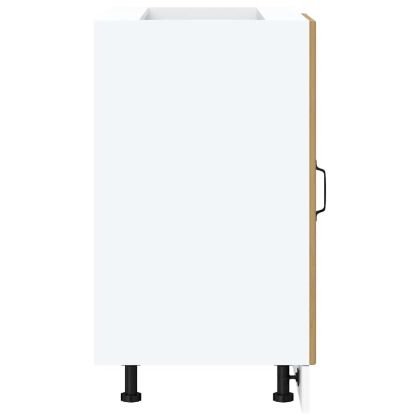 Долен шкаф за мивка "Lyon" от дъб Artisan, инженерна дървесина