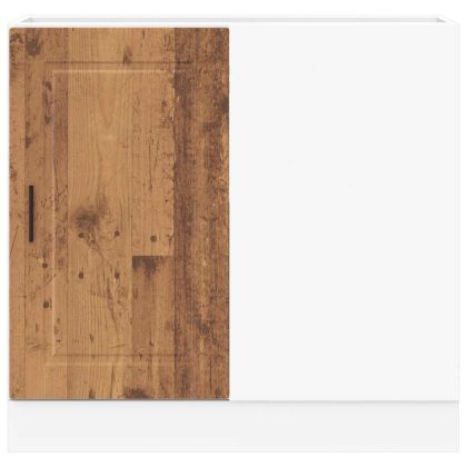 Кухненски шкаф Porto, старо дърво, инженерно дърво