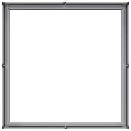 Кашпа, 100x100x30 см, поцинкована стомана