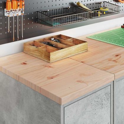 Гаражен шкаф за съхранение, бетонно сив, 30x51x85 см, бор масив