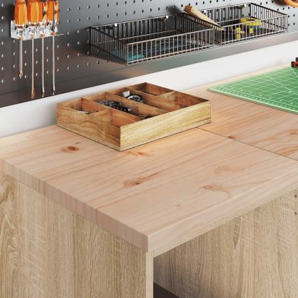 Гаражен шкаф за съхранение, дъб сонома, 40x51x85 см, бор масив