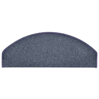 Изтривалки за стълби, 30 бр., 65x24x4 см, тъмносиви и сини, полукръгли, големи