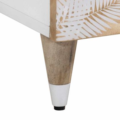 Шкаф 80x33,5x75 cm Масивна дървесина Манго